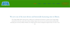 Desktop Screenshot of chicagoheightslibrary.org